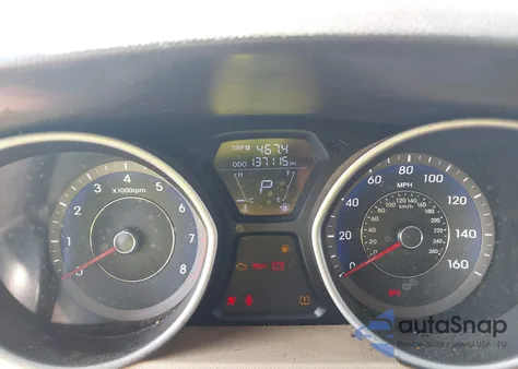 2011 Hyundai Elantra Limited (Ulsan Plant) from USA, damaged, VIN KMHDH4AE2BU115802